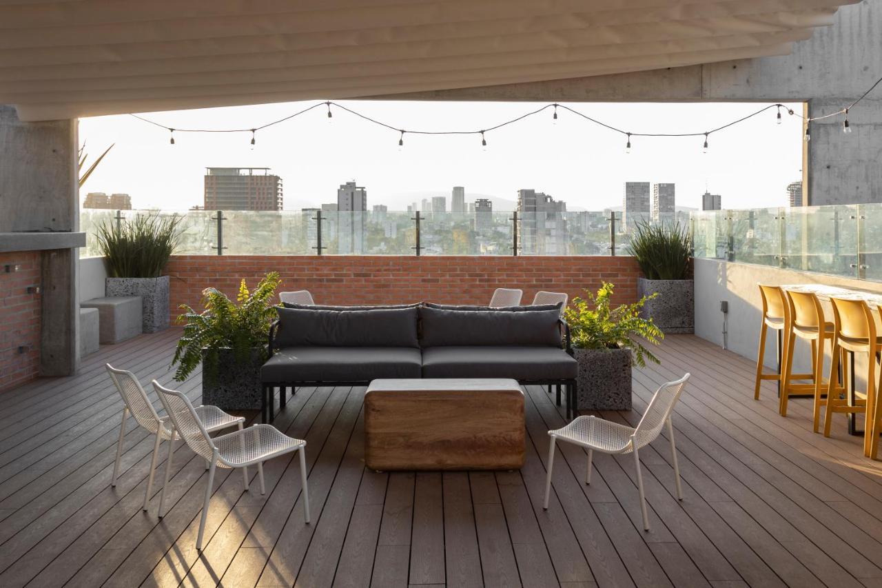Tribeca Flat Witgdl Aparthotel Guadalajara Luaran gambar
