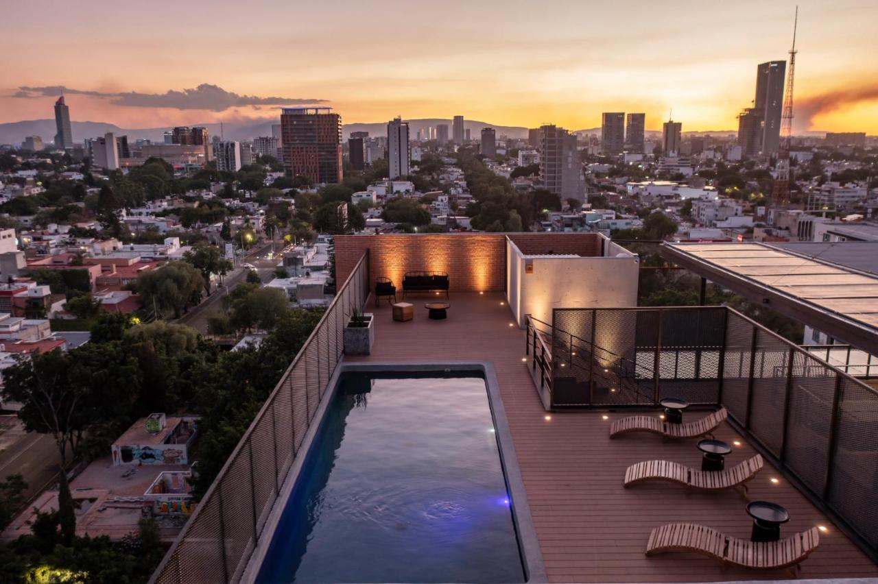 Tribeca Flat Witgdl Aparthotel Guadalajara Luaran gambar